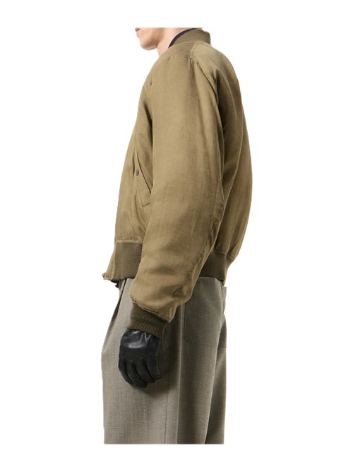 Bomber Wax Dipped Cupro Our Legacy | M4268MMKMARSH KHAKI WAX DIPPED